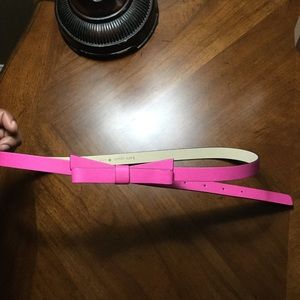 Kate Spade bow belt